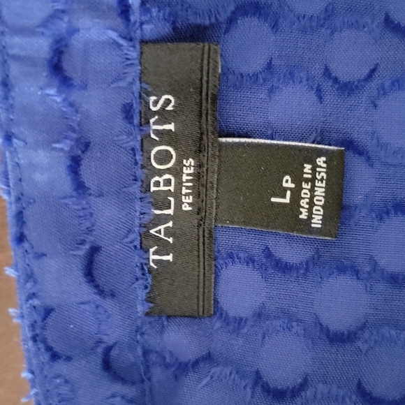 Talbots Top in Large P - Picture 3 of 3